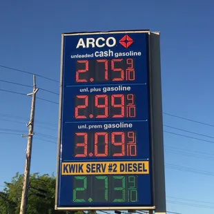 Cheapest Gas Prices..