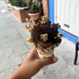 Cookies &amp; Cream  Oreo dust and Teddy Grahams