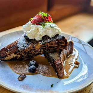 November 25, 2023; Half French Toast ($8).