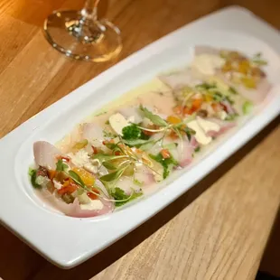 Hamachi Crudo - special
