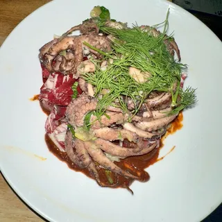 Grilled Baby Octopus