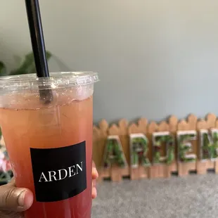 Strawberry Specialty Drink with strawberry jelly   I think strawberry Somerset