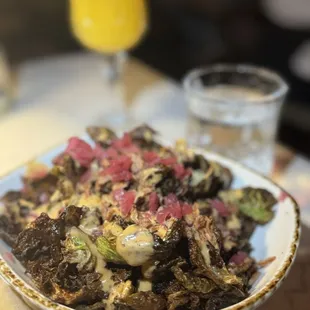 Crispy brussels sprouts done right--perfectly charred and full of flavor!