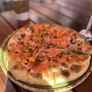 Salmon Pizza