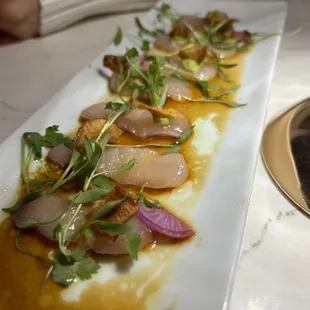 Yellowtail Crudo