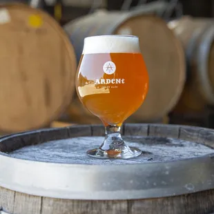 Barrel-aged beer
