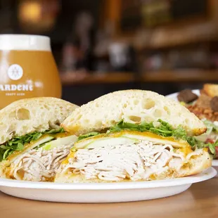 Turkey &amp; Apple sandwich