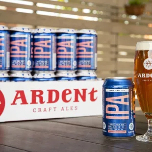 Flagship IPA available on draft and in cans