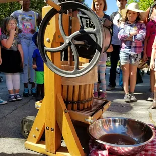 Fresh pressed Apple cider