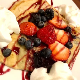 Very berry crepes