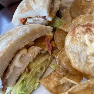 Chipotle Chicken BLT Ciabatta Sandwich