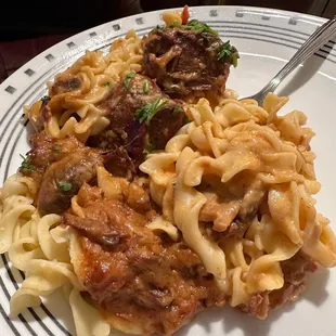 Beef Stroganoff