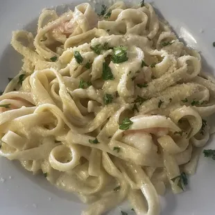Shrimp Alfredo
