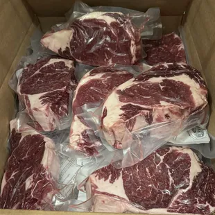 Ardis Cattle Co high quality Ribeye steaks