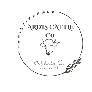 the logo for ardis cattle