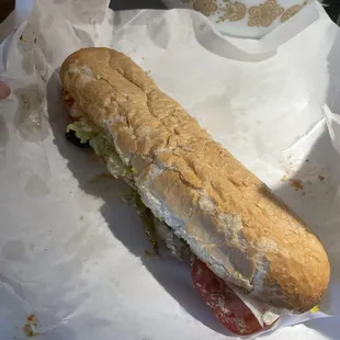 veggie hoagie