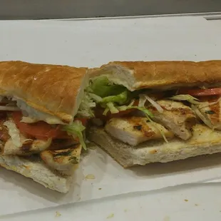 Grilled Chicken Hoagie