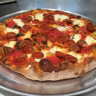 14&quot; Margherita w/pepperoni