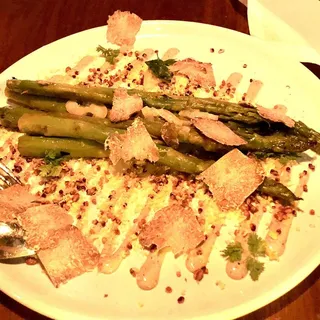Cedar Grilled Asparagus