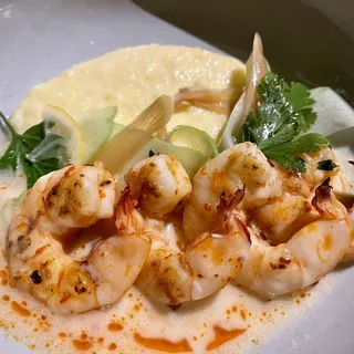 Aleppo Crusted Shrimp