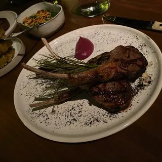 Lamb Cooked Under Pine*