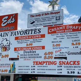 a sign for a restaurant