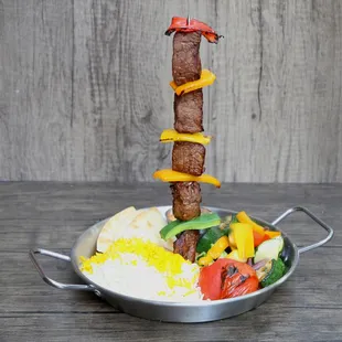 steak, food