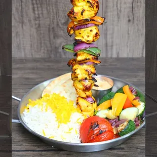 Chicken kabob Tower