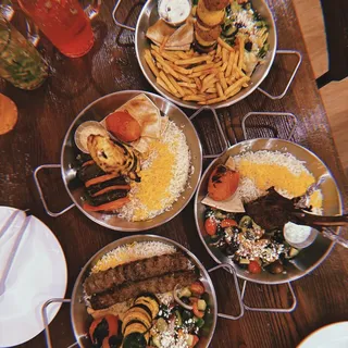 1. Beef Kabob Tower