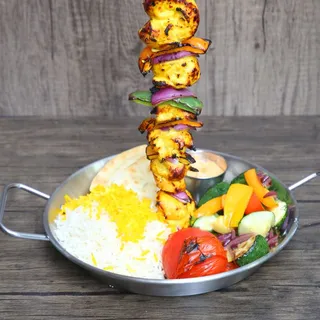 Chicken Kabob Tower