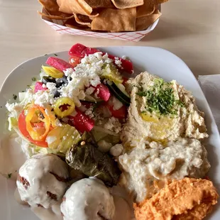 Lebanese Plate.