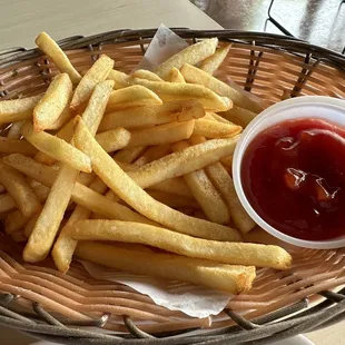 Perfectly cooked fresh seasoned French Fries.