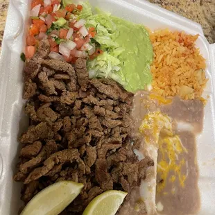 Carne Asada Plate