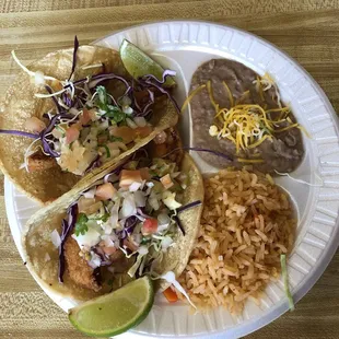 Combo #8 - Fish Taco