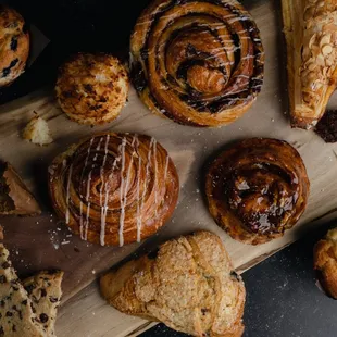 assortment of pastries