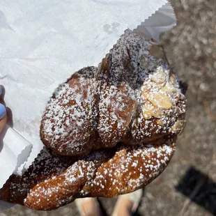 Almond croissant