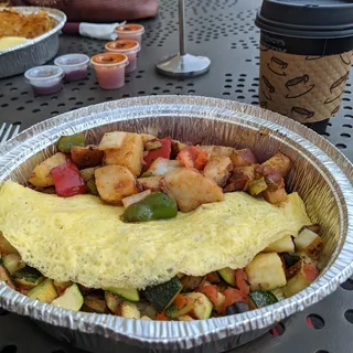 Ratatouille Omelette