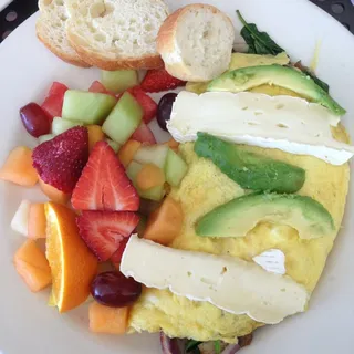 Brie & Avocado Omelette