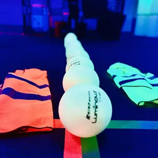 We even specialize in Glow dodgeball parties!