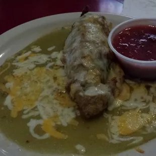 $2.50 relleno on tues..ground beef..average