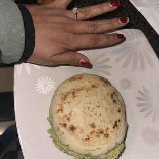 Bigger than my hand!