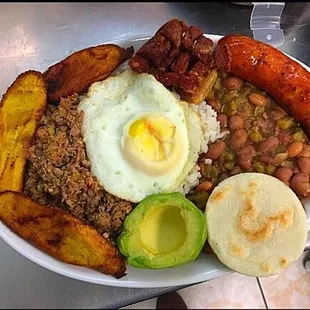 Bandeja Paisa (Most typical Colombian dish) &quot;Most weekends&quot;