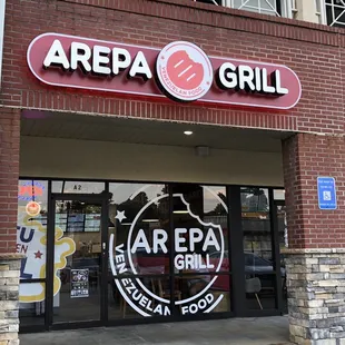 This new Arepa Grill location opened on 8/8/21.