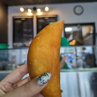 Shrimp empanada