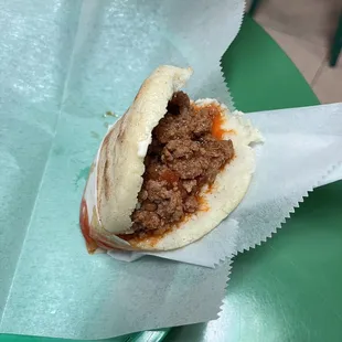 Ground Beef Arepa