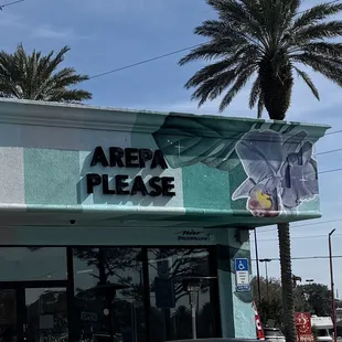 outside