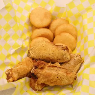 Lemon Pepper Chicken Wings