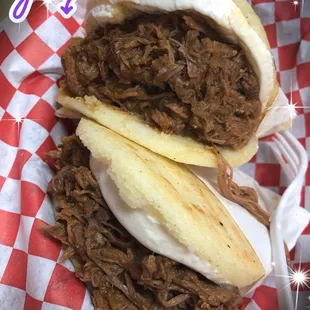 Carne Asada Arepa