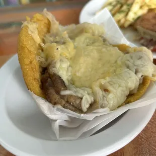 Arepa (cheese and plantain)