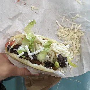 Vegetarian Arepa